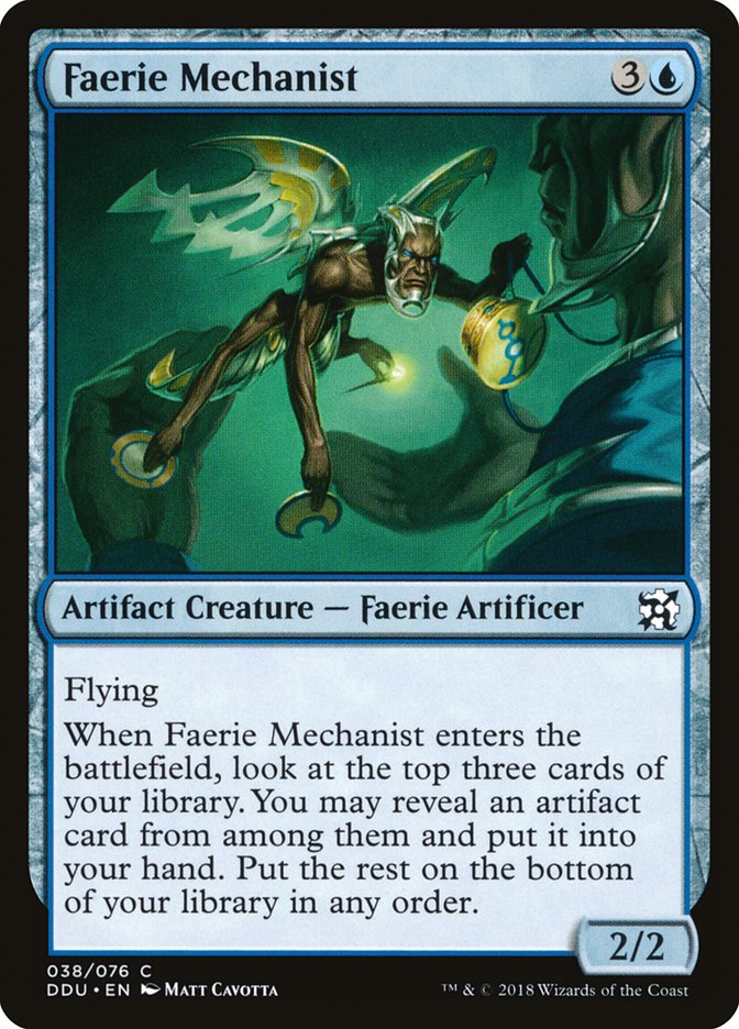 Faerie Mechanist [Duel Decks: Elves vs. Inventors] | Dragon's Lair Comics and Fantasy Houston TX