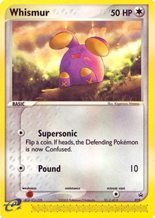 Whismur (019) (Cosmos Holo) [Nintendo: Black Star Promos] | Dragon's Lair Comics and Fantasy Houston TX