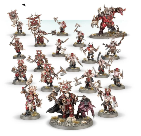 Warhammer Age of Sigmar: Start Collecting Khorne Bloodbound Goreblade Warband | Dragon's Lair Comics and Fantasy Houston TX