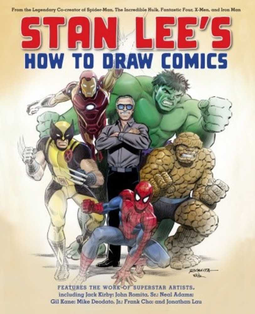 Stan Lee How To Draw Comics Softcover  | Dragon's Lair Comics and Fantasy Houston TX