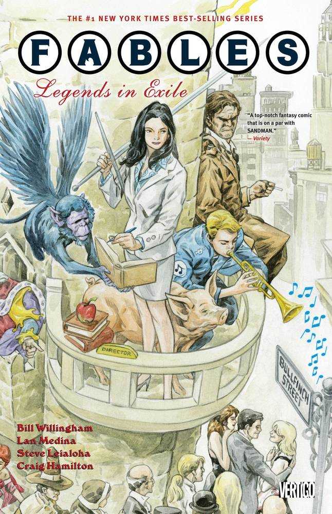 Fables TPB Volume 01 Legends In Exile New Edition (Mature) | Dragon's Lair Comics and Fantasy Houston TX