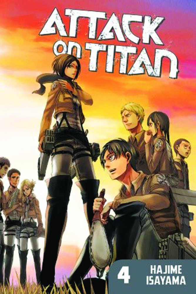 ATTACK ON TITAN GN VOL 4 | Dragon's Lair Comics and Fantasy Houston TX