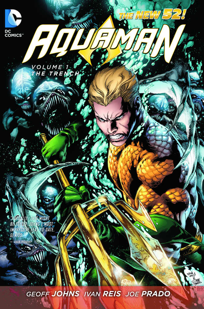 AQUAMAN TP VOL 1 THE TRENCH (N52) | Dragon's Lair Comics and Fantasy Houston TX