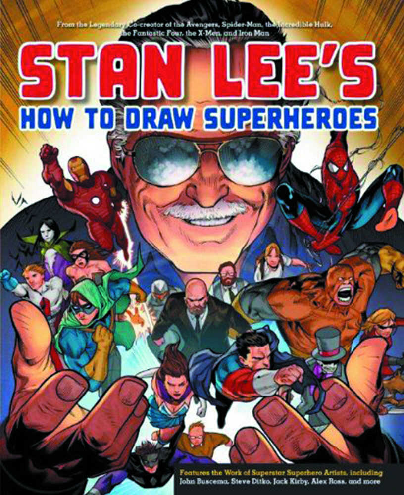 Stan Lees How To Draw Superheroes Softcover  | Dragon's Lair Comics and Fantasy Houston TX