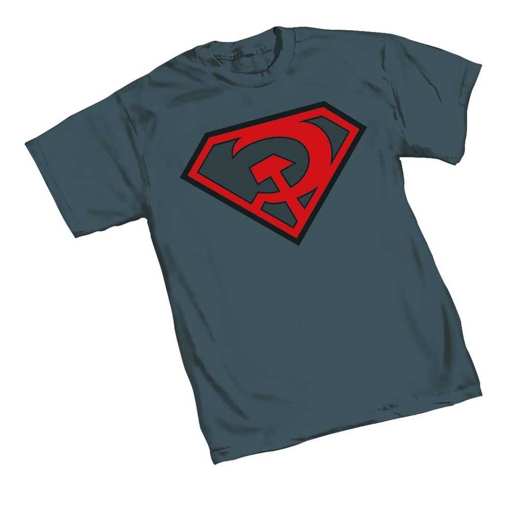 Superman Red Sun Symbol T-Shirt MED (O/A) | Dragon's Lair Comics and Fantasy Houston TX