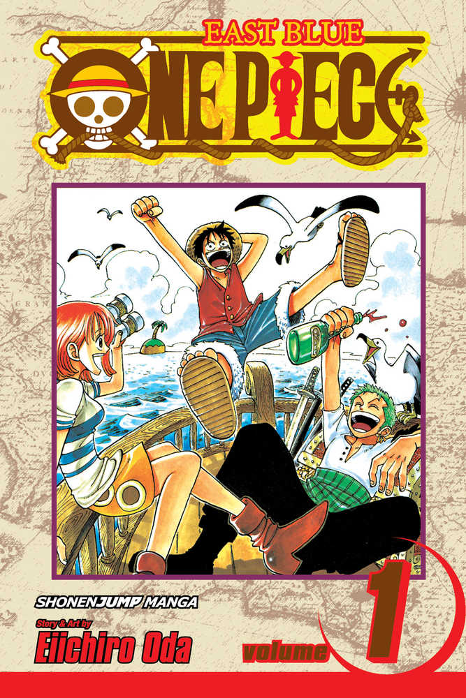 ONE PIECE GN VOL 1 (CURR PTG) | Dragon's Lair Comics and Fantasy Houston TX