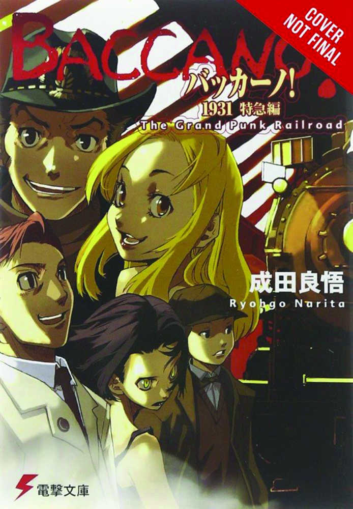 Baccano Light Novel Hardcover Volume 03 Grand Punk Railroad  | Dragon's Lair Comics and Fantasy Houston TX