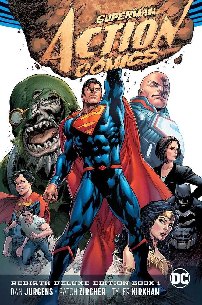 Superman Action Comics Rebirth Deluxe Collector's Hardcover Book 01 | Dragon's Lair Comics and Fantasy Houston TX