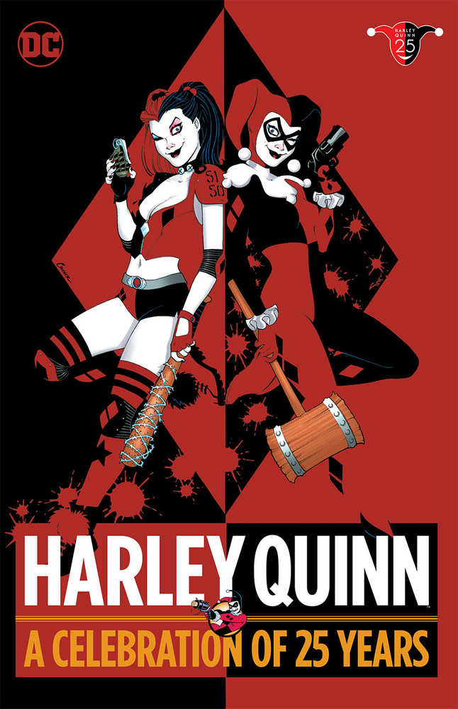 Harley Quinn A Celebration Of 25 Years Hardcover | Dragon's Lair Comics and Fantasy Houston TX