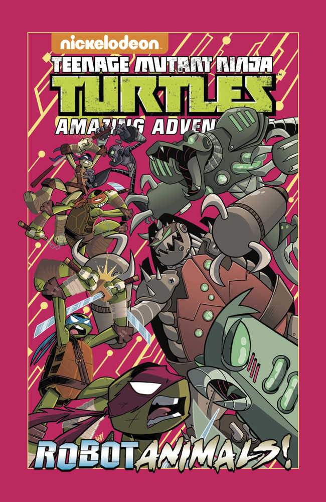 TMNT ADVENTURES ROBOTANIMALS HC | Dragon's Lair Comics and Fantasy Houston TX