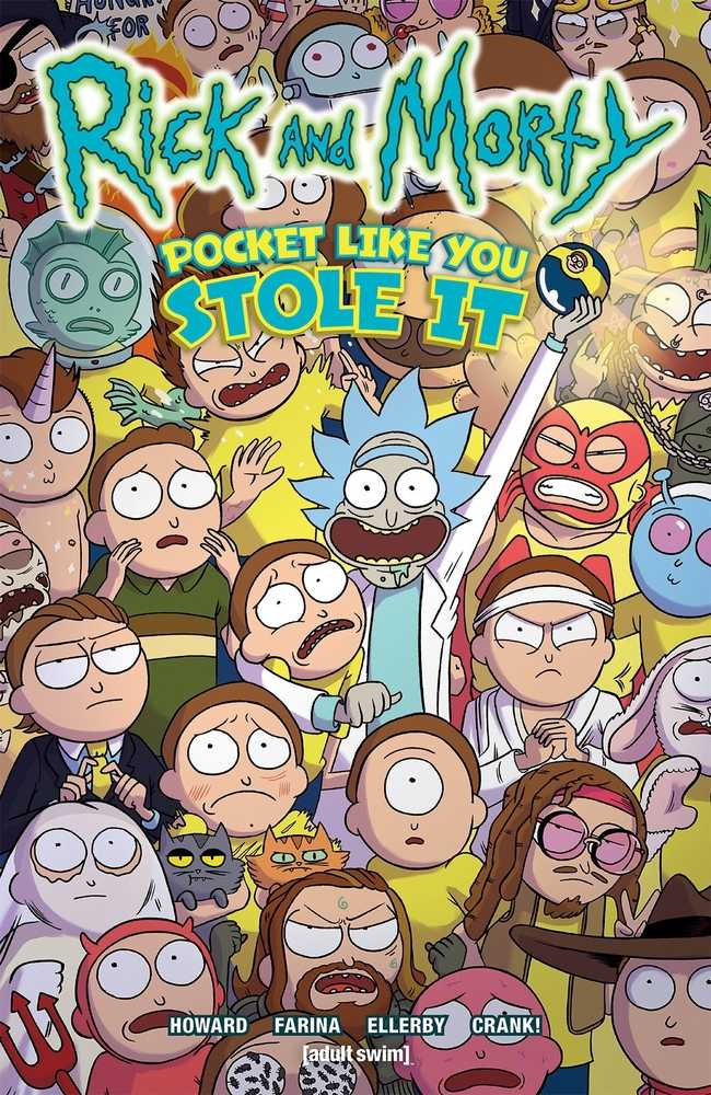 RICK & MORTY POCKET LIKE YOU STOLE IT TP | Dragon's Lair Comics and Fantasy Houston TX