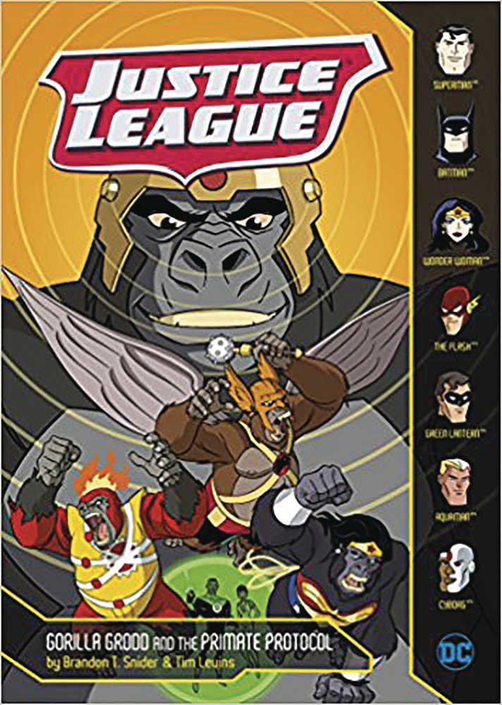 JUSTICE LEAGUE YR TP 5 GORILLA GRODD & PRIMATE PROTOCOL | Dragon's Lair Comics and Fantasy Houston TX