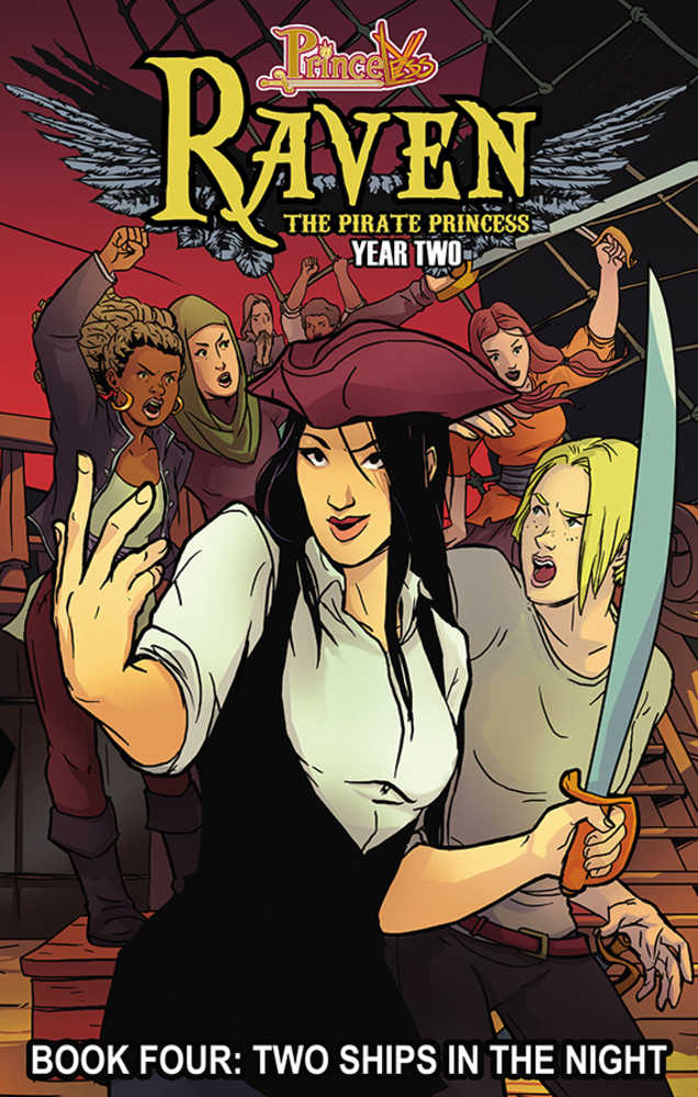 PRINCELESS RAVEN PIRATE PRINCESS TP VOL 4 TWO SHIPS IN NIGHT | Dragon's Lair Comics and Fantasy Houston TX