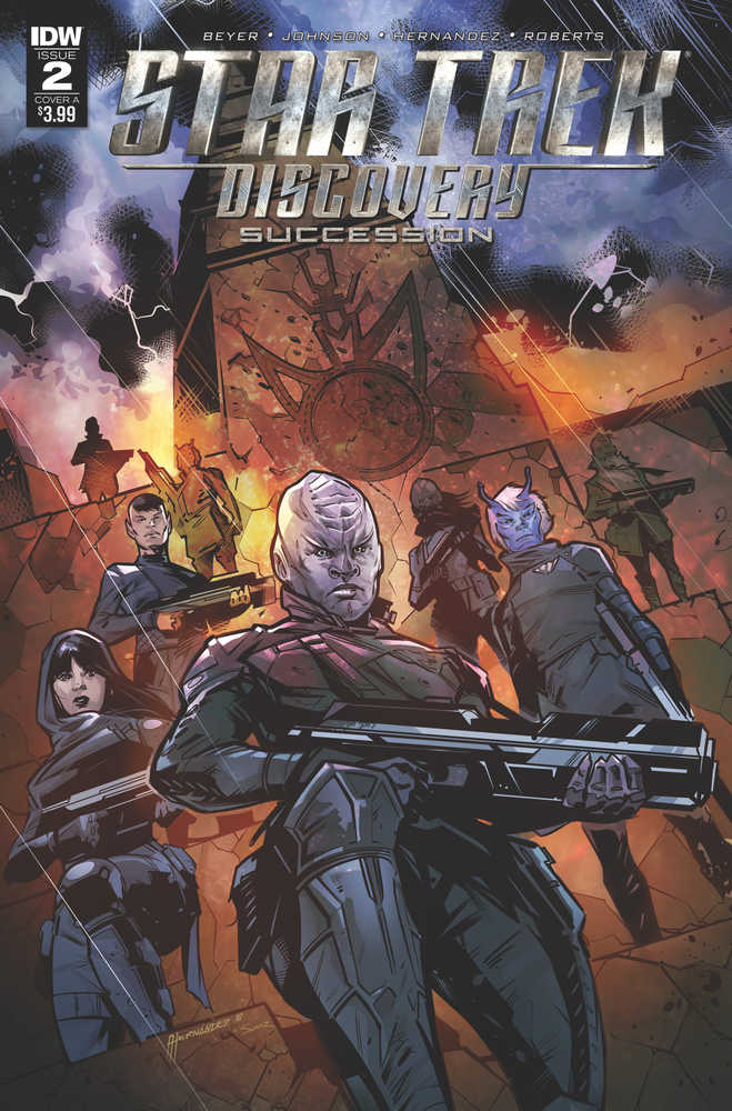 Star Trek Discovery Succession #2 Cover A Hernandez | Dragon's Lair Comics and Fantasy Houston TX