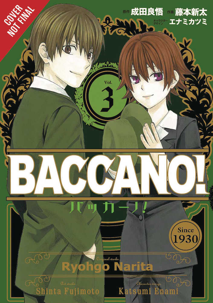 BACCANO GN VOL 3 | Dragon's Lair Comics and Fantasy Houston TX