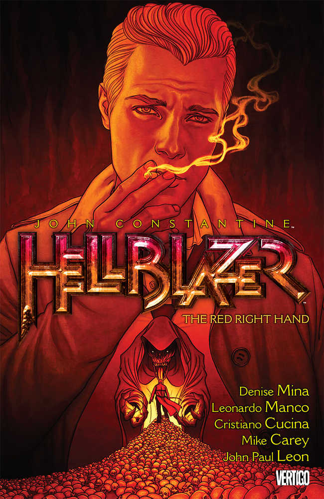 HELLBLAZER TP VOL 19 RED RIGHT HAND | Dragon's Lair Comics and Fantasy Houston TX