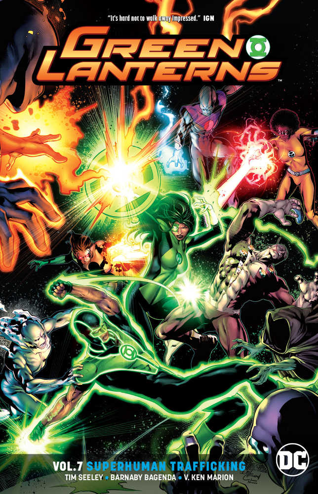 GREEN LANTERNS TP VOL 7 SUPERHUMAN TRAFFICKING | Dragon's Lair Comics and Fantasy Houston TX