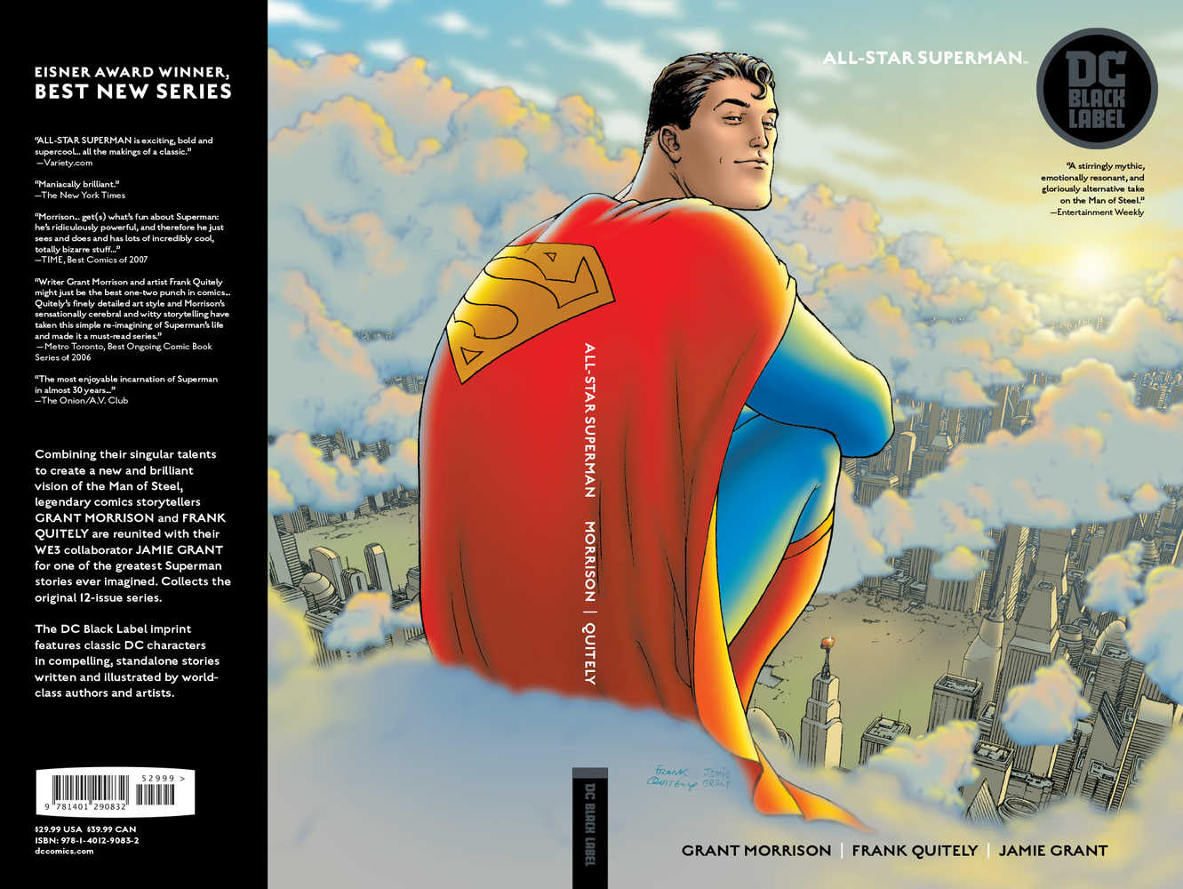 All Star Superman TPB Black Label | Dragon's Lair Comics and Fantasy Houston TX