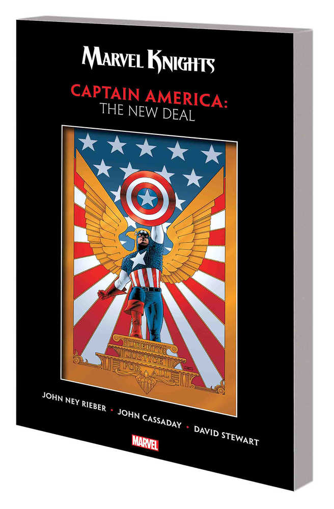 Marvel Knights Captain America Rieber Cassaday TPB New Deal | Dragon's Lair Comics and Fantasy Houston TX