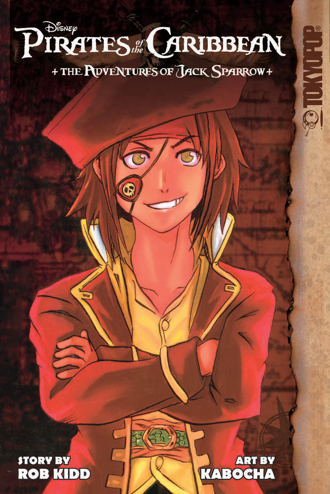 Disney Manga Pirates Caribbean Jack Sparrows Adventure Graphic Novel  | Dragon's Lair Comics and Fantasy Houston TX