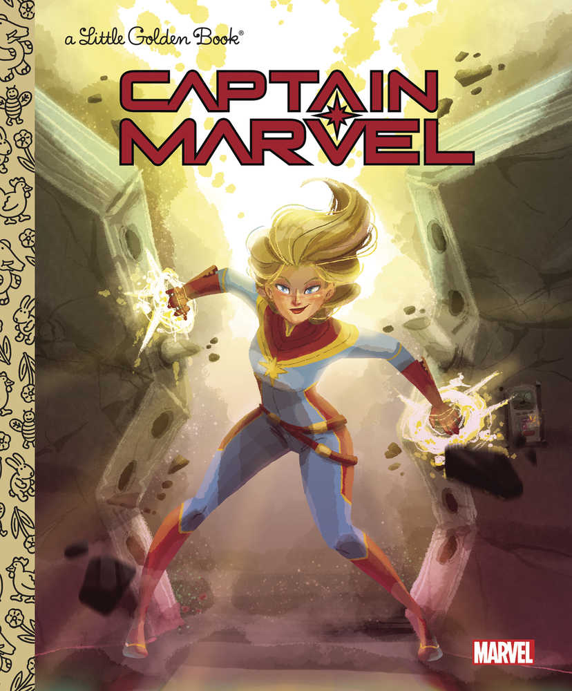 CAPTAIN MARVEL LITTLE GOLDEN BOOK | Dragon's Lair Comics and Fantasy Houston TX