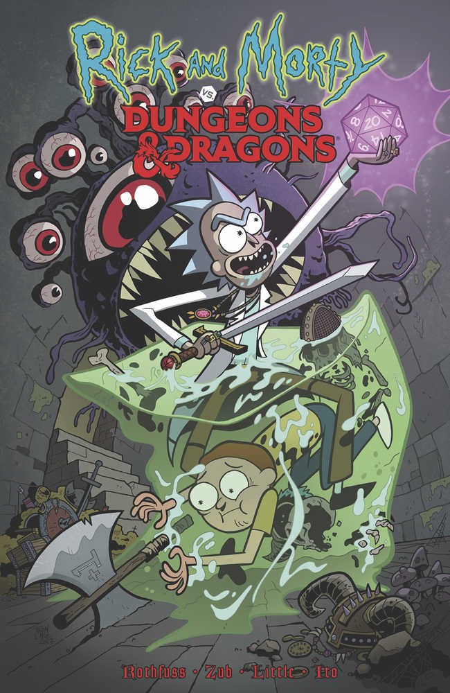 RICK AND MORTY VS DUNGEONS & DRAGONS TP | Dragon's Lair Comics and Fantasy Houston TX