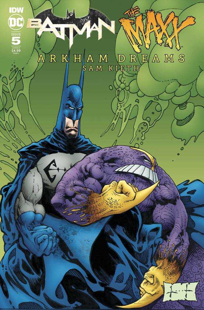 Batman The Maxx Arkham Dreams #5 (Of 5) Cover B Kieth | Dragon's Lair Comics and Fantasy Houston TX