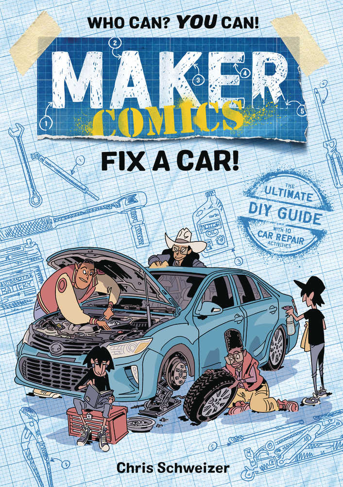 MAKER COMICS GN FIX A CAR | Dragon's Lair Comics and Fantasy Houston TX