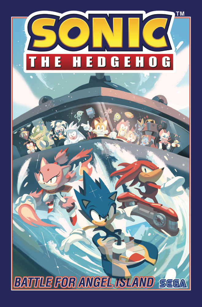 SONIC THE HEDGEHOG TP VOL 3 BATTLE FOR ANGEL ISLAND | Dragon's Lair Comics and Fantasy Houston TX