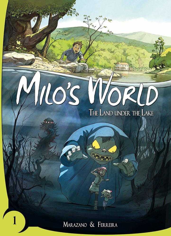 Milos World Book 01 Land Under Lake | Dragon's Lair Comics and Fantasy Houston TX