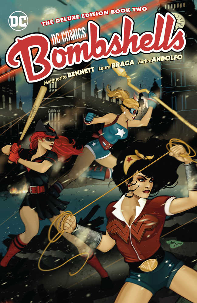 DC Bombshells The Deluxe Edition Hardcover Book 02 | Dragon's Lair Comics and Fantasy Houston TX