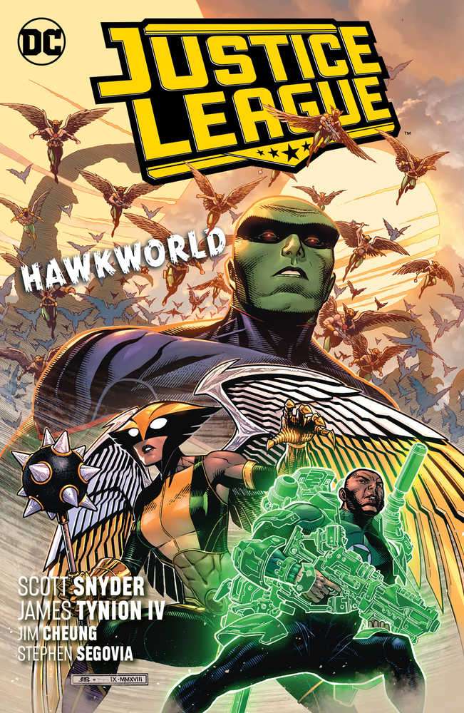 JUSTICE LEAGUE TP VOL 3 HAWKWORLD | Dragon's Lair Comics and Fantasy Houston TX