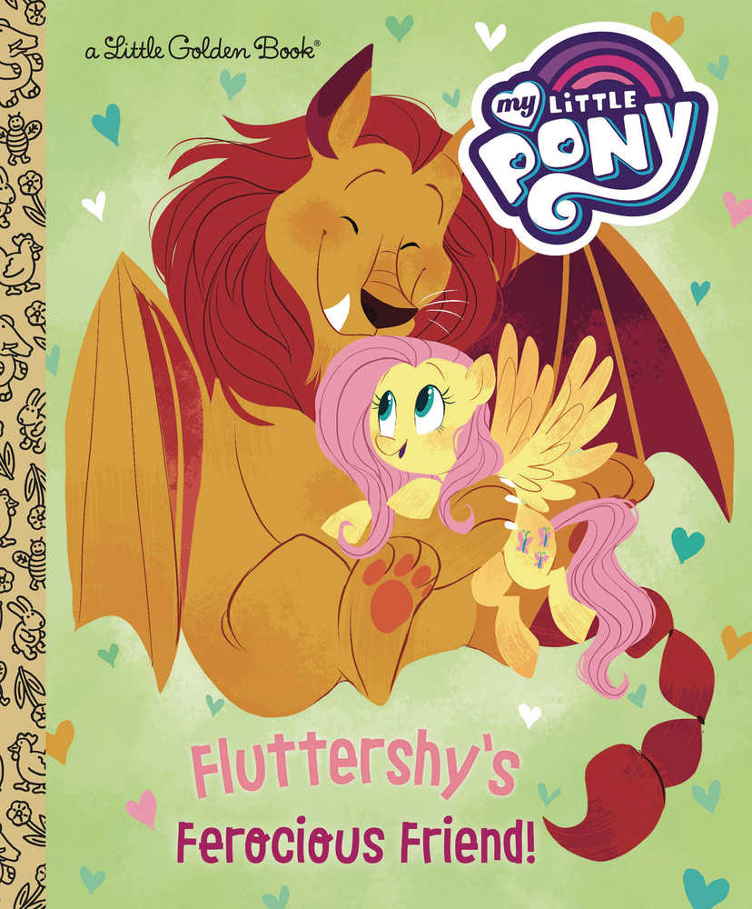 FLUTTERSHYS FEROCIOUS FRIEND MLP LITTLE GOLDEN BOOK | Dragon's Lair Comics and Fantasy Houston TX