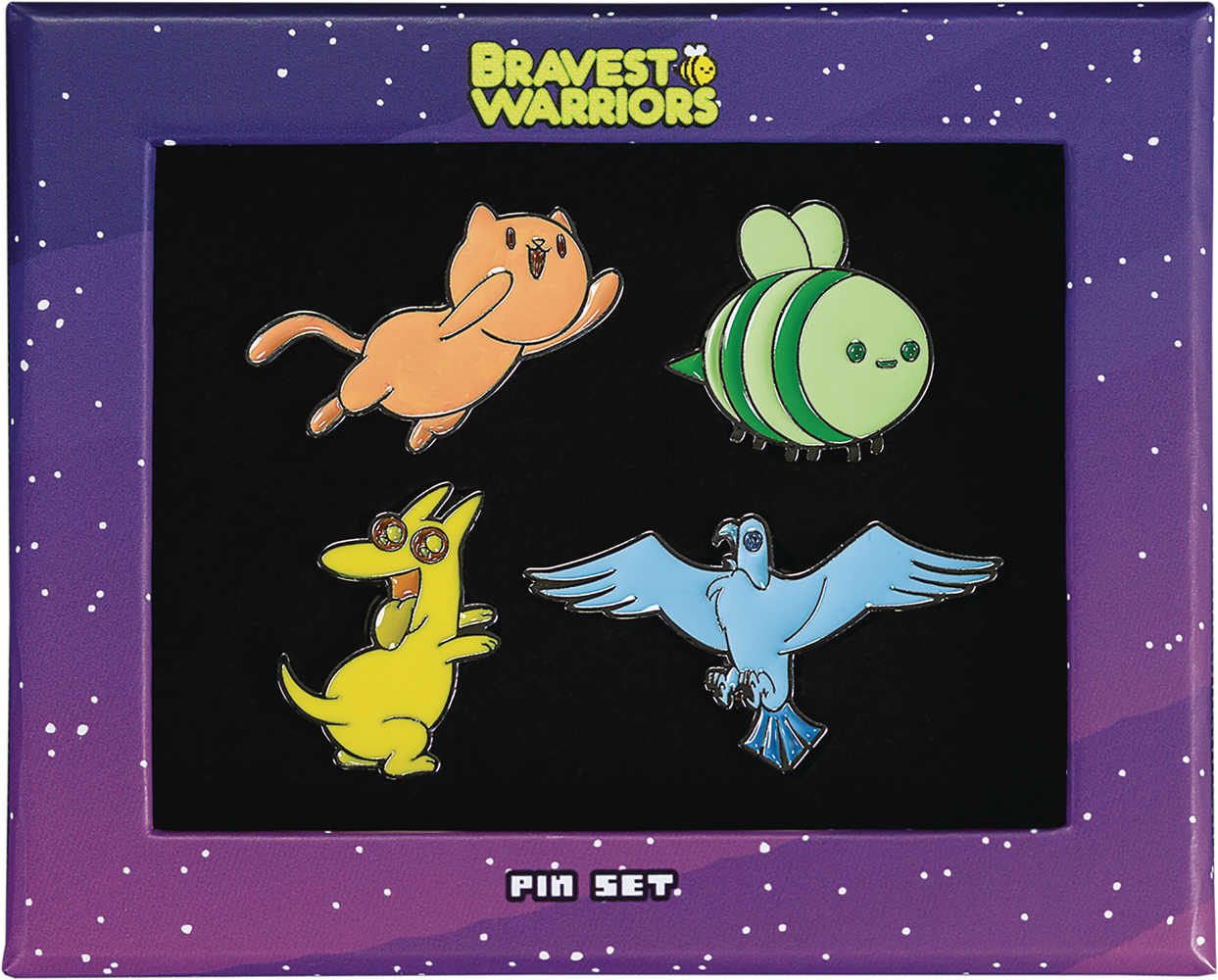 Bravest Warriors Enamel Pin Set  | Dragon's Lair Comics and Fantasy Houston TX