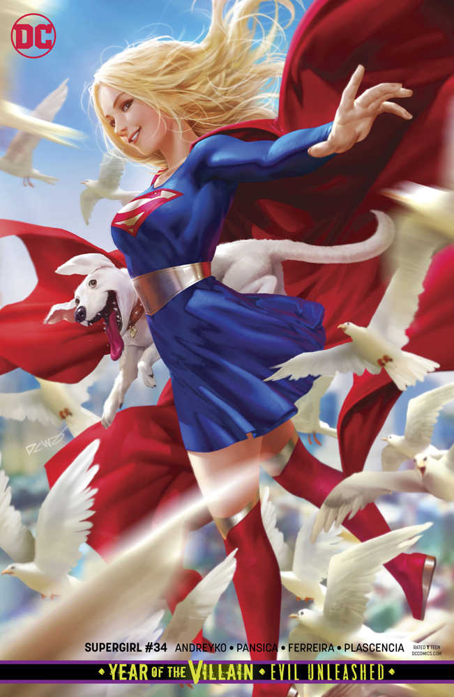 Supergirl #34 Card Stock Variant Edition Yotv | Dragon's Lair Comics and Fantasy Houston TX