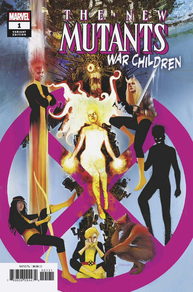 NEW MUTANTS WAR CHILDREN #1 SIMMONDS VAR | Dragon's Lair Comics and Fantasy Houston TX