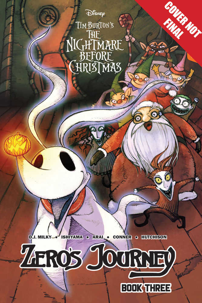 DISNEY MANGA NIGHTMARE CHRISTMAS ZEROS JOURNEY TP VOL 3 | Dragon's Lair Comics and Fantasy Houston TX