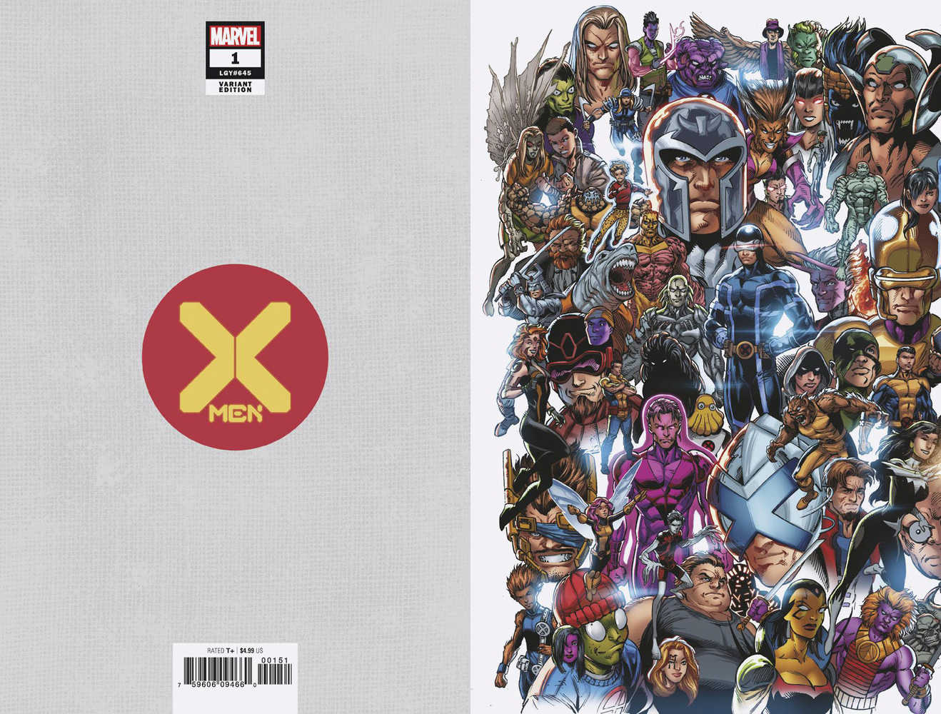 X-MEN #1 BAGLEY EVERY MUTANT EVER VAR DX | Dragon's Lair Comics and Fantasy Houston TX