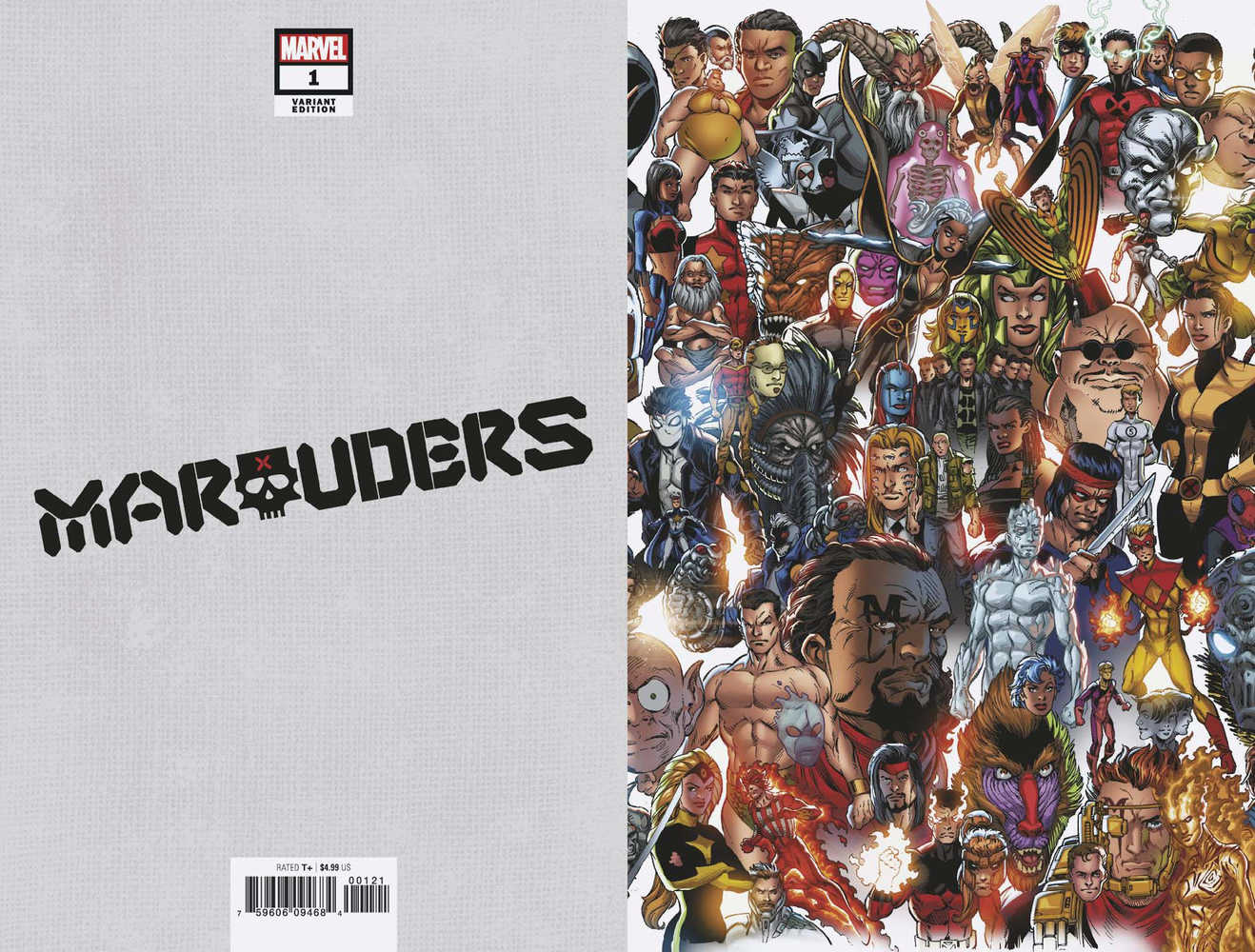 MARAUDERS #1 BAGLEY EVERY MUTANT EVER VAR DX | Dragon's Lair Comics and Fantasy Houston TX