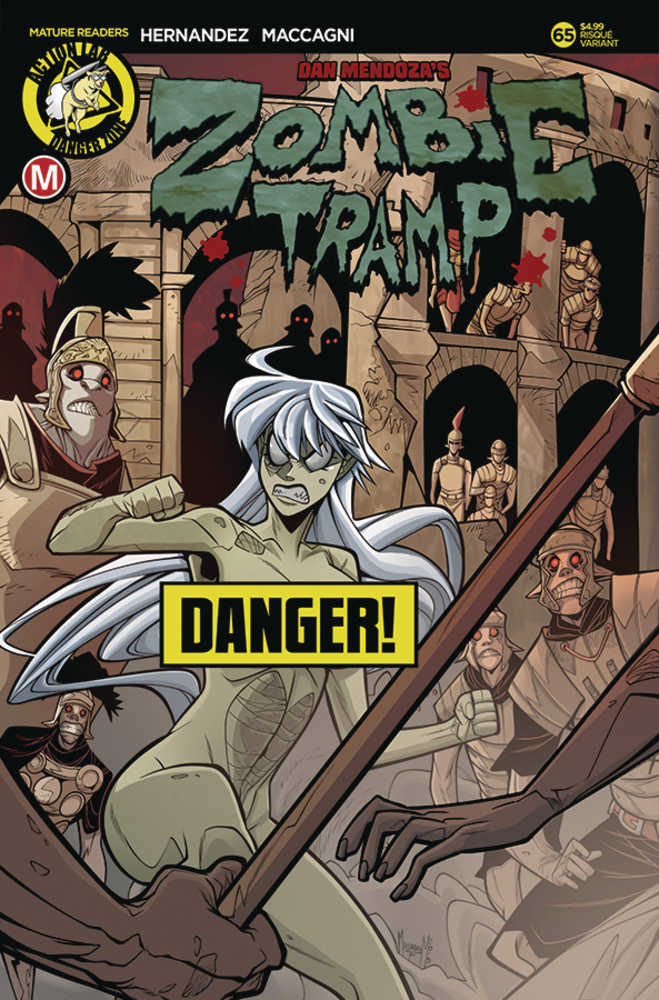 ZOMBIE TRAMP ONGOING #65 CVR B MACCAGNI RISQUE (MR) | Dragon's Lair Comics and Fantasy Houston TX