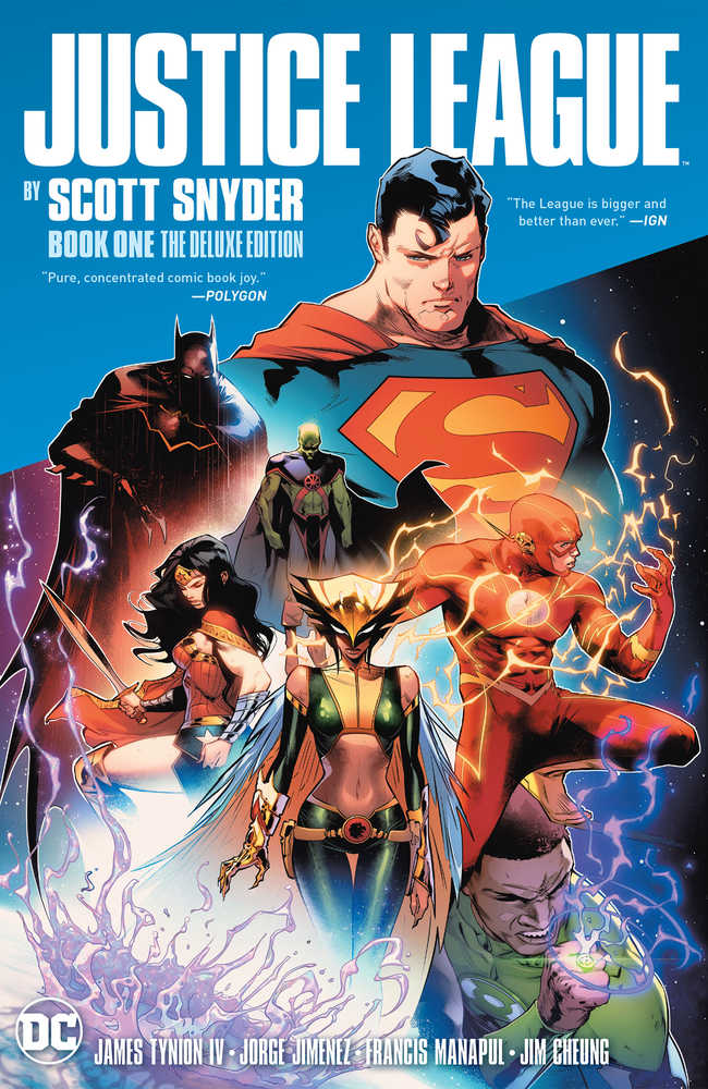 Justice League By Scott Snyder Deluxe Edition Hardcover Book 01 | Dragon's Lair Comics and Fantasy Houston TX