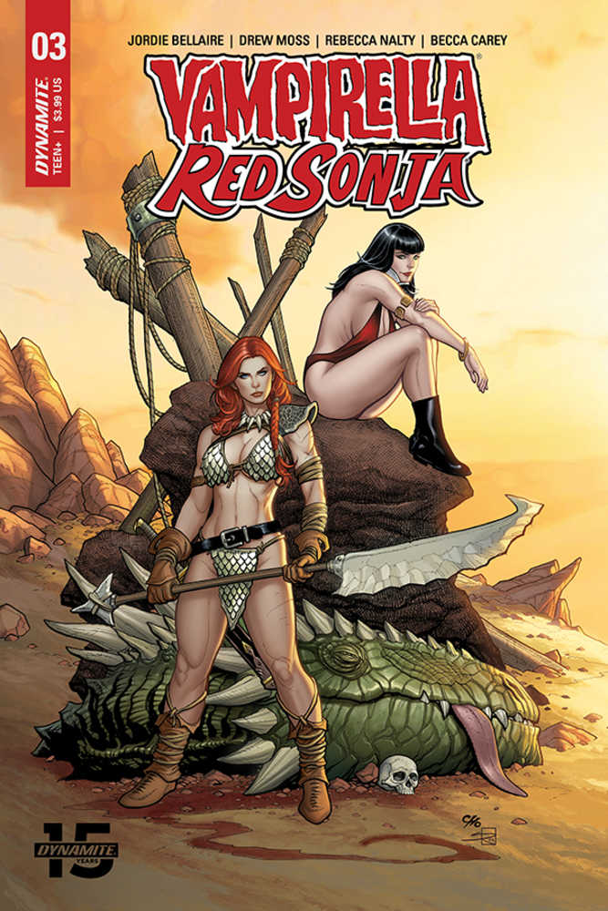 Vampirella Red Sonja #3 Cover A Cho & Rich | Dragon's Lair Comics and Fantasy Houston TX