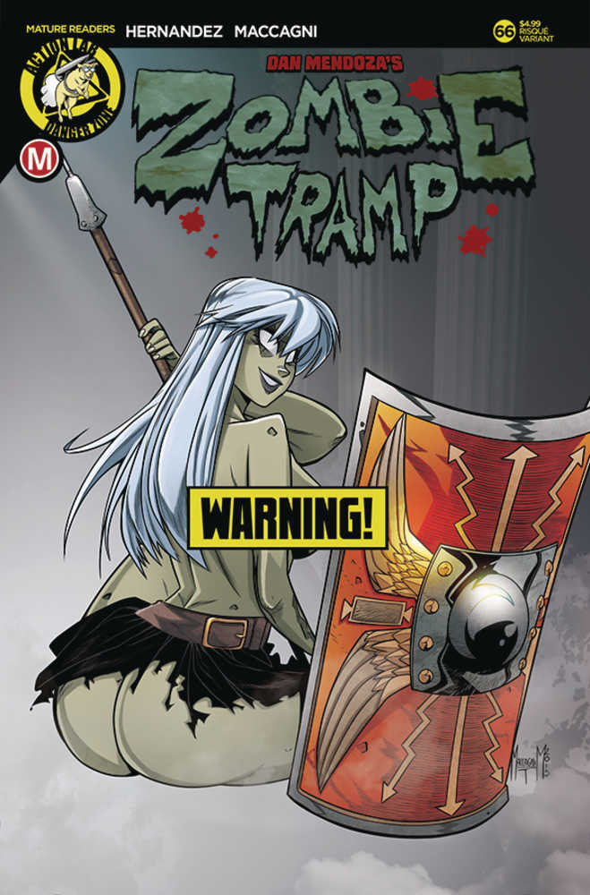 ZOMBIE TRAMP ONGOING #66 CVR B MACCAGNI RISQUE (MR) | Dragon's Lair Comics and Fantasy Houston TX