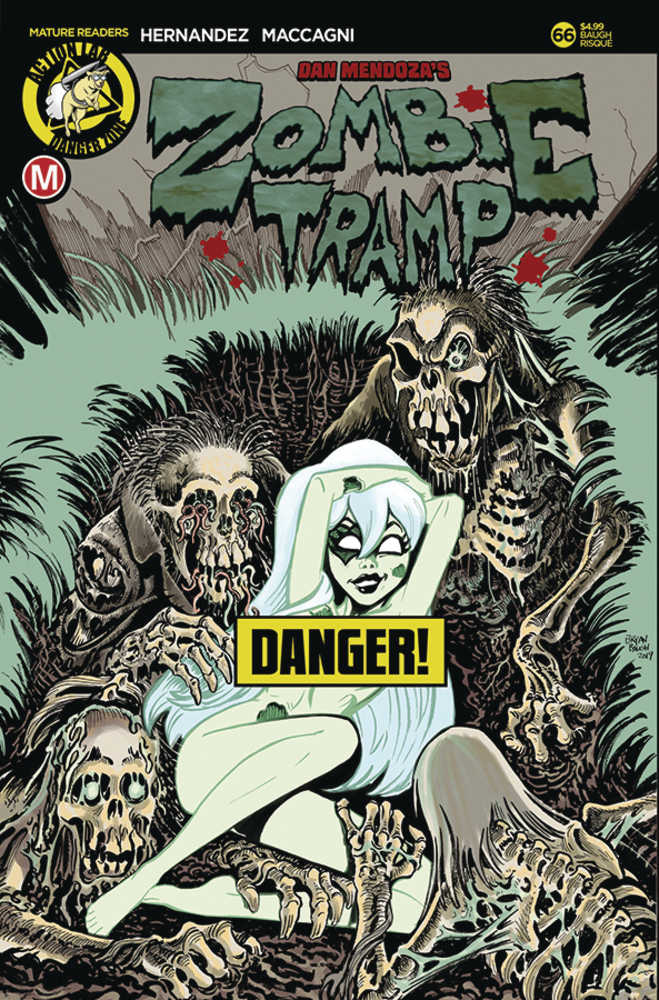 ZOMBIE TRAMP ONGOING #66 CVR D BAUGH RISQUE (MR) | Dragon's Lair Comics and Fantasy Houston TX