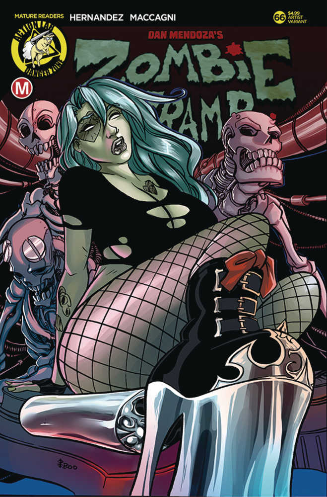 ZOMBIE TRAMP ONGOING #66 CVR E BOO RUDETOONS (MR) | Dragon's Lair Comics and Fantasy Houston TX