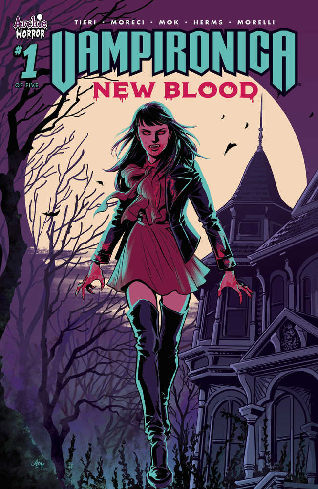 Vampironica New Blood #1 Cover A Mok | Dragon's Lair Comics and Fantasy Houston TX