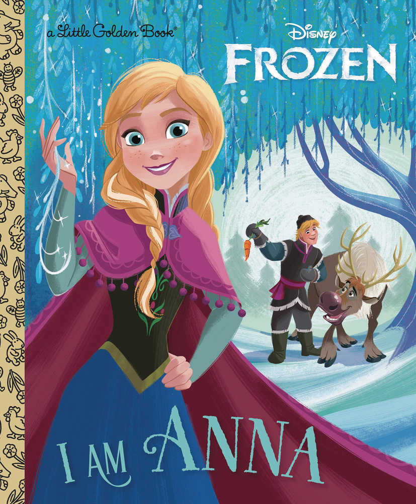 I AM ANNA LITTLE GOLDEN BOOK | Dragon's Lair Comics and Fantasy Houston TX