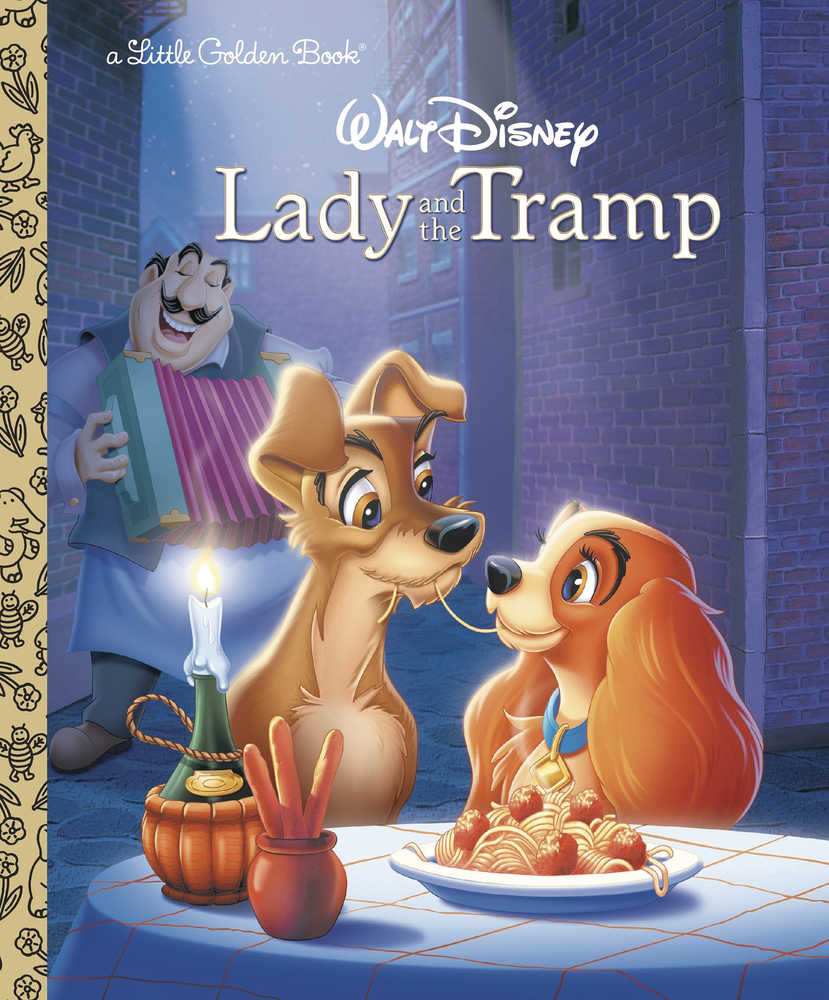 LADY & THE TRAMP LITTLE GOLDEN BOOK | Dragon's Lair Comics and Fantasy Houston TX