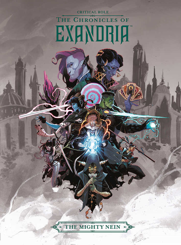 Critical Role Chronicles Of Exandria Hardcover Volume 01 Mighty Nein | Dragon's Lair Comics and Fantasy Houston TX