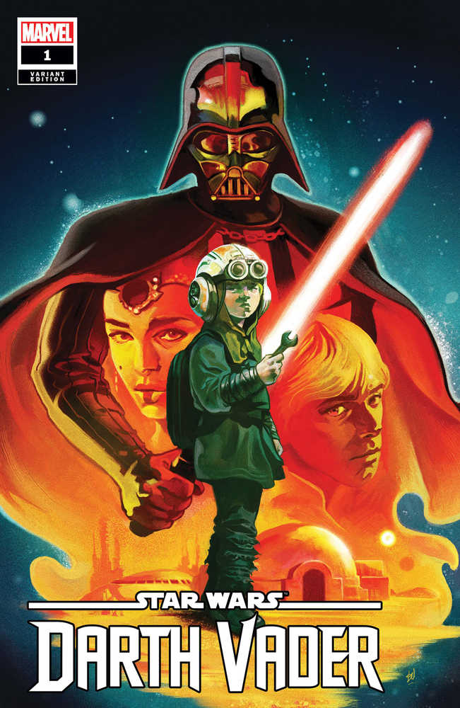 STAR WARS DARTH VADER #1 DEL MUNDO VAR | Dragon's Lair Comics and Fantasy Houston TX